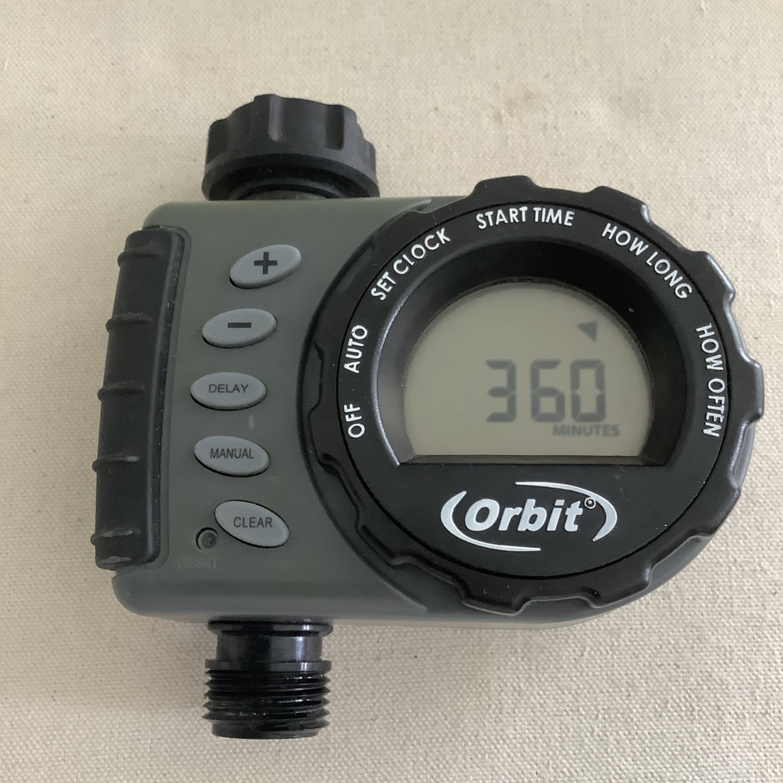 Orbit Programmable 24600 Lawn Garden Automatic Aqua Water Timer Digital 1 Hose