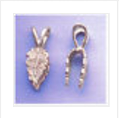 Sterling Silver Lapidary Bail for Gluing onto Carvings