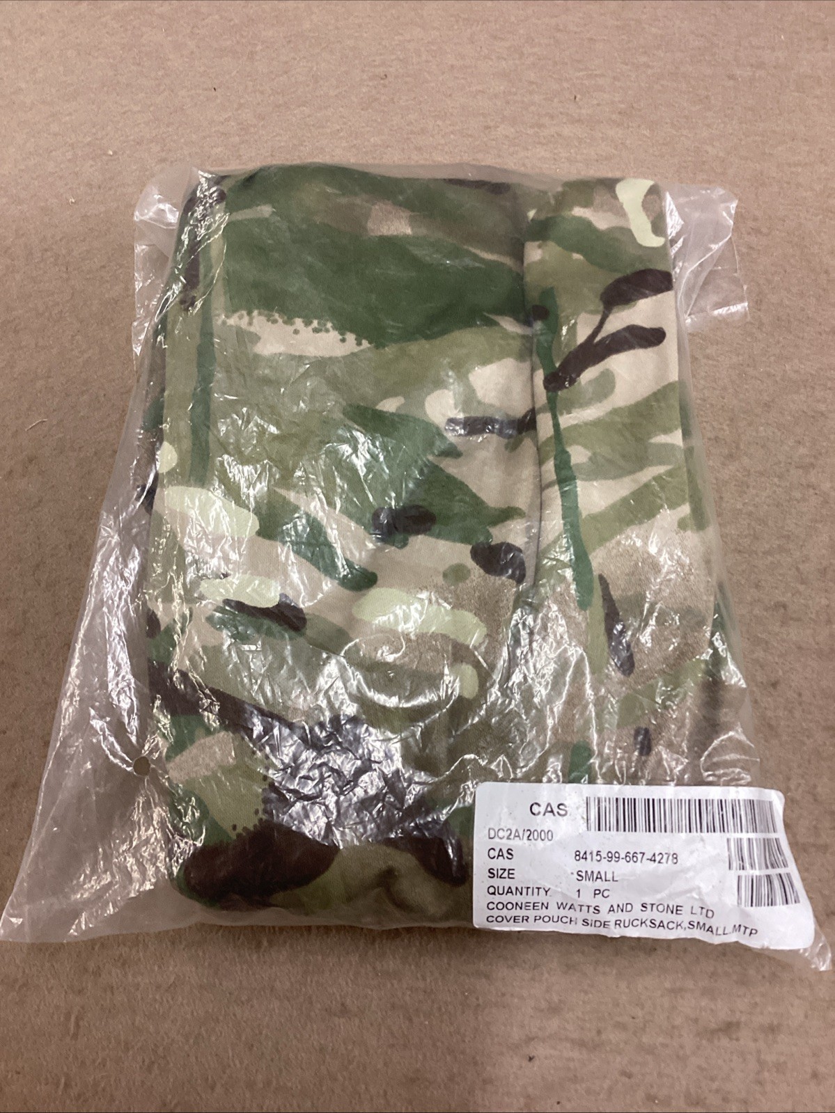 Side-Pouch / Daysack Cover MTP British Army-Issue SMALL NEW