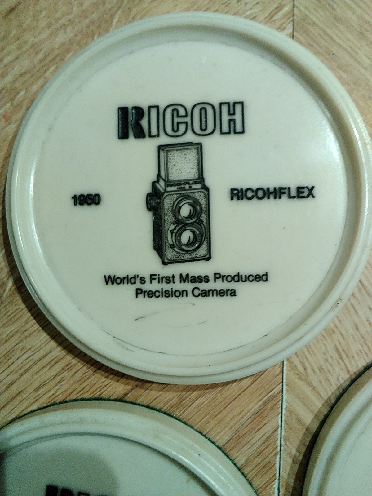 Ricoh Camera Promotional Drink Coaster Bundle Vintage Collectable