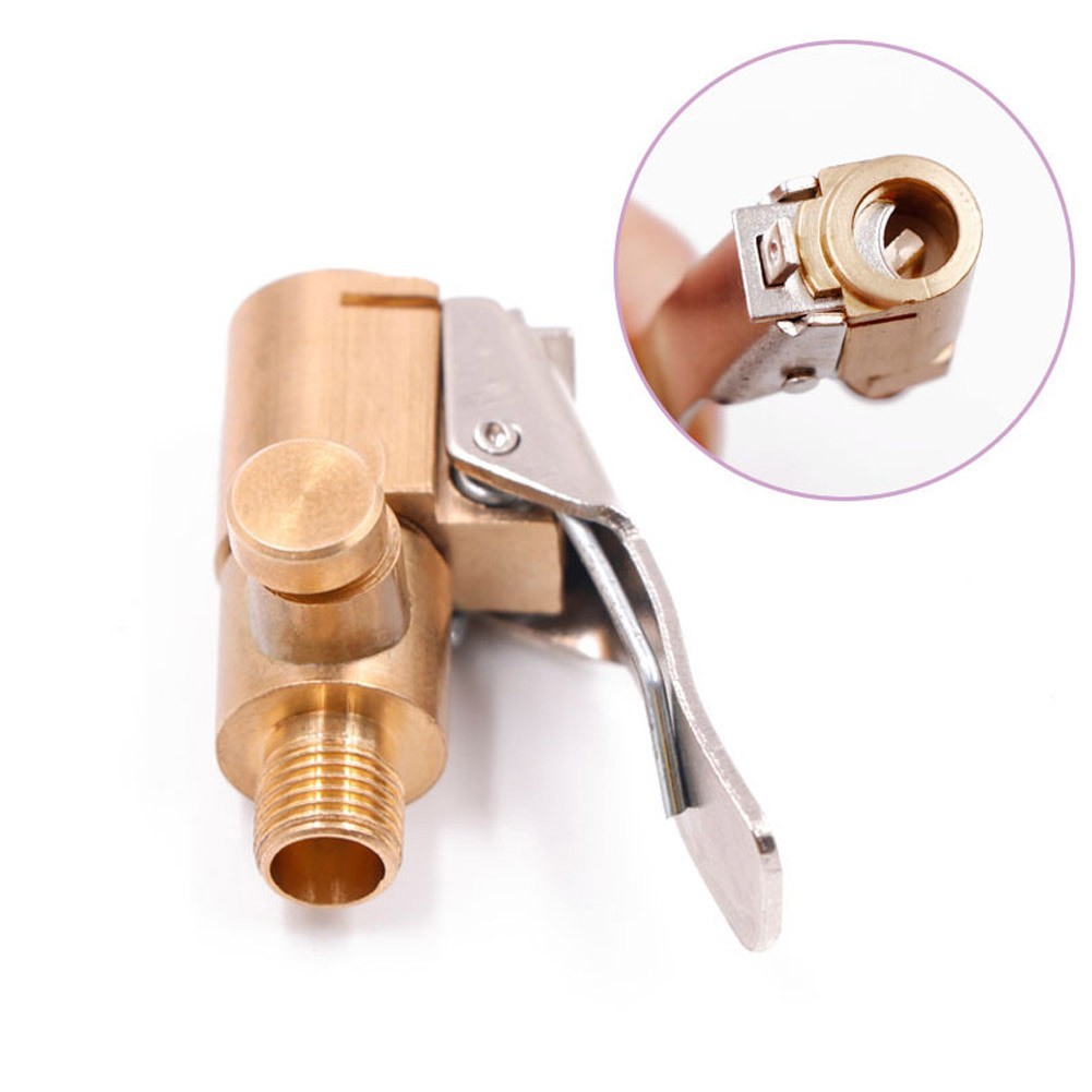 Quick Connector Pump Valve About 0.8cm Brass Inflatable Deflatable Portable