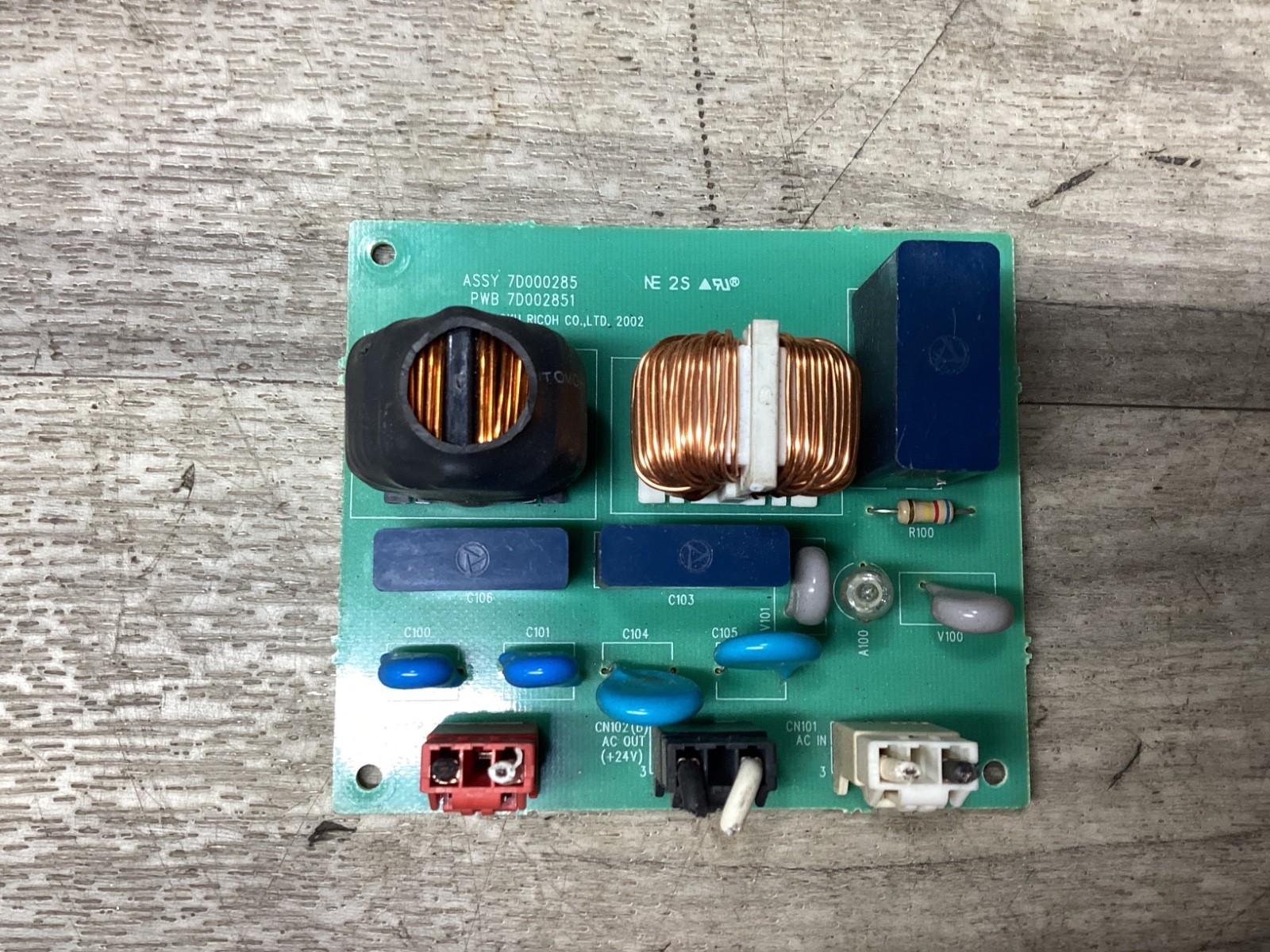 EMI AC Filter Board EMI 7D000285 / 7D002851 CIRCUIT BOARD #123N158