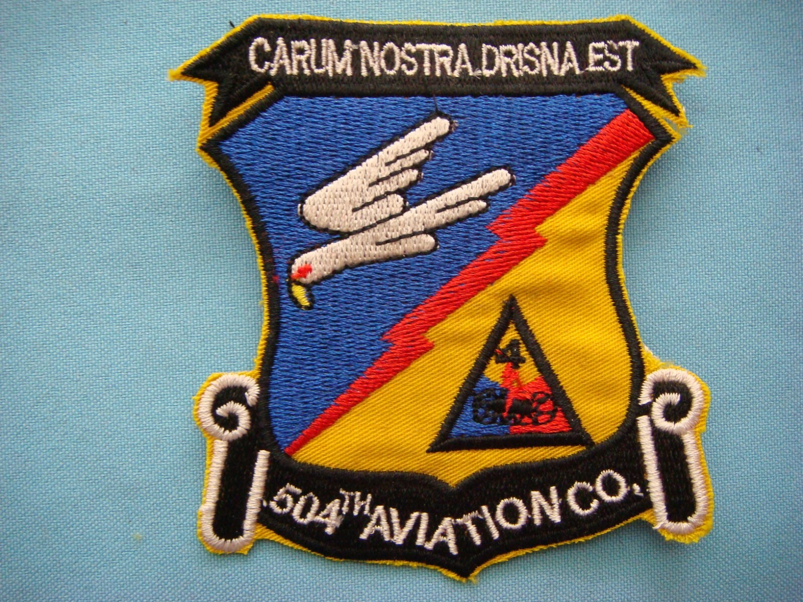 PATCH US ARMY 504th AVIATION COMPANY IN GERMANY