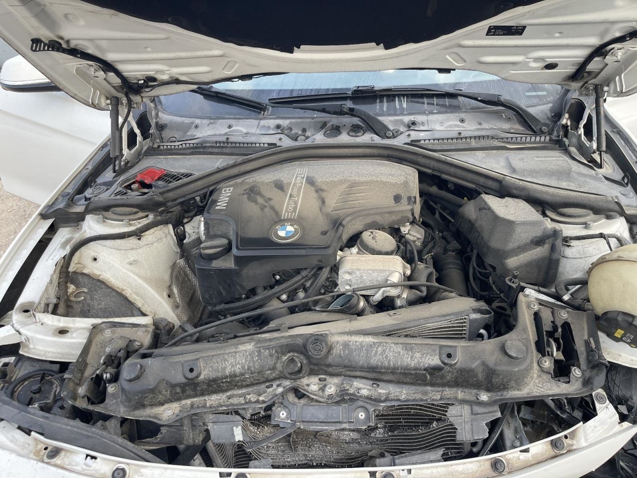 Sun Visor Left Driver Fits 12-18 BMW 320i 991306