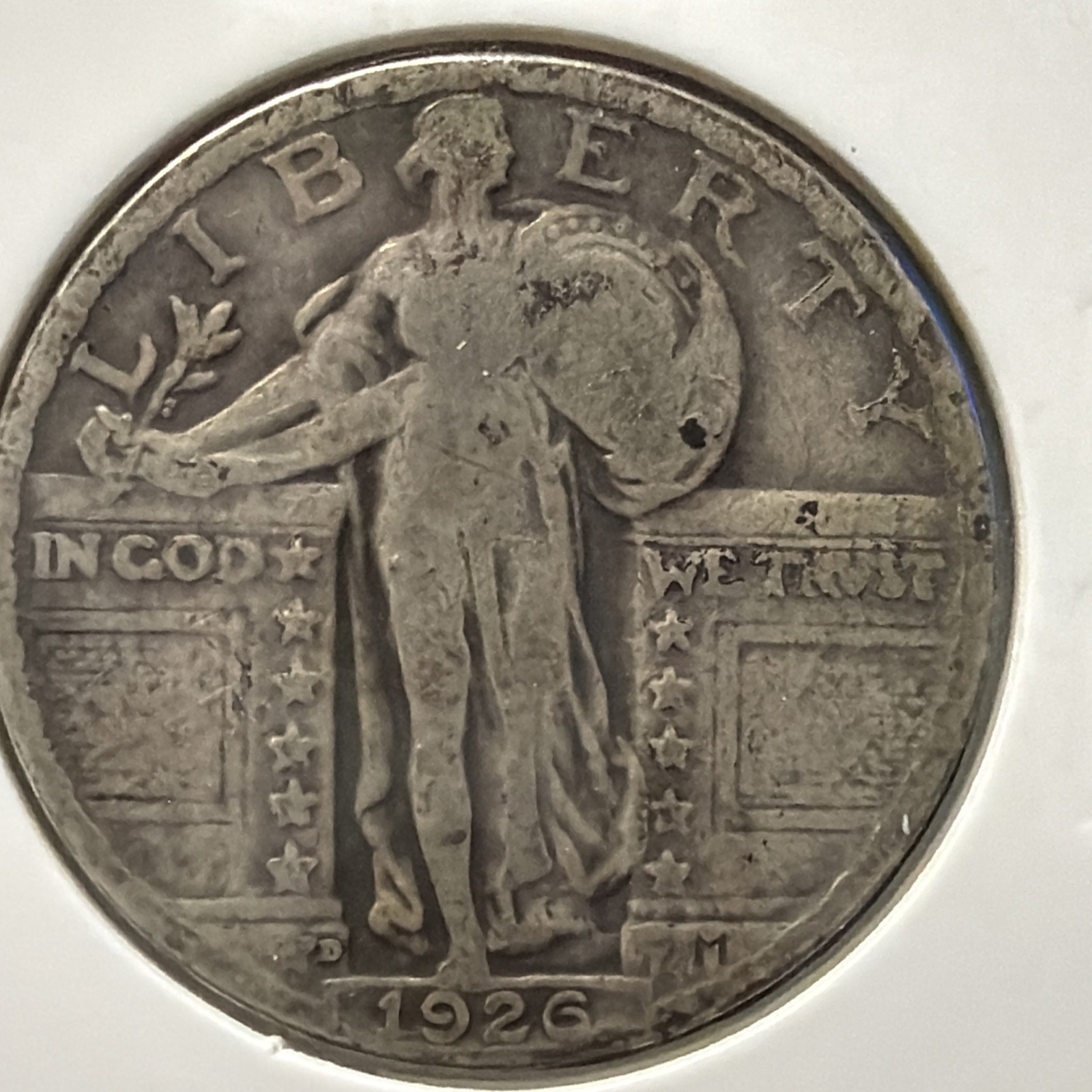 1926-D Standing Liberty Silver Quarter