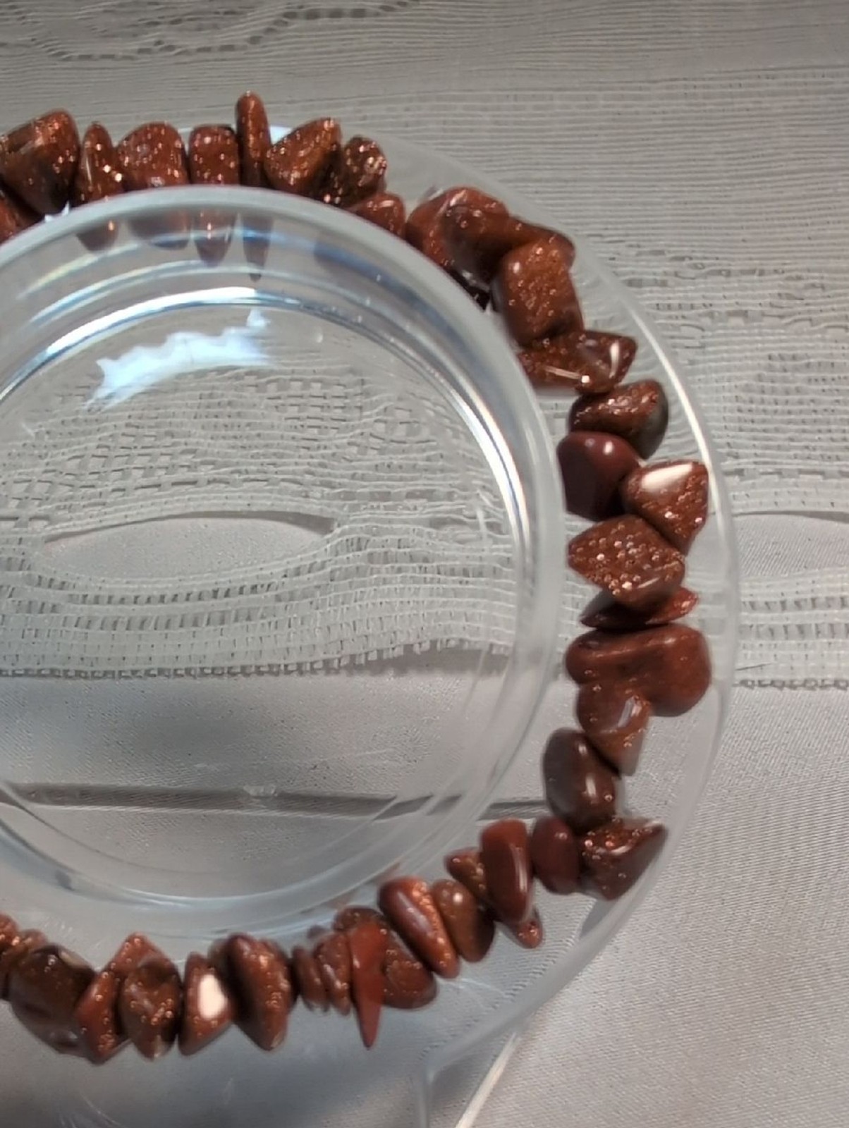Goldstone Stretch Bracelet