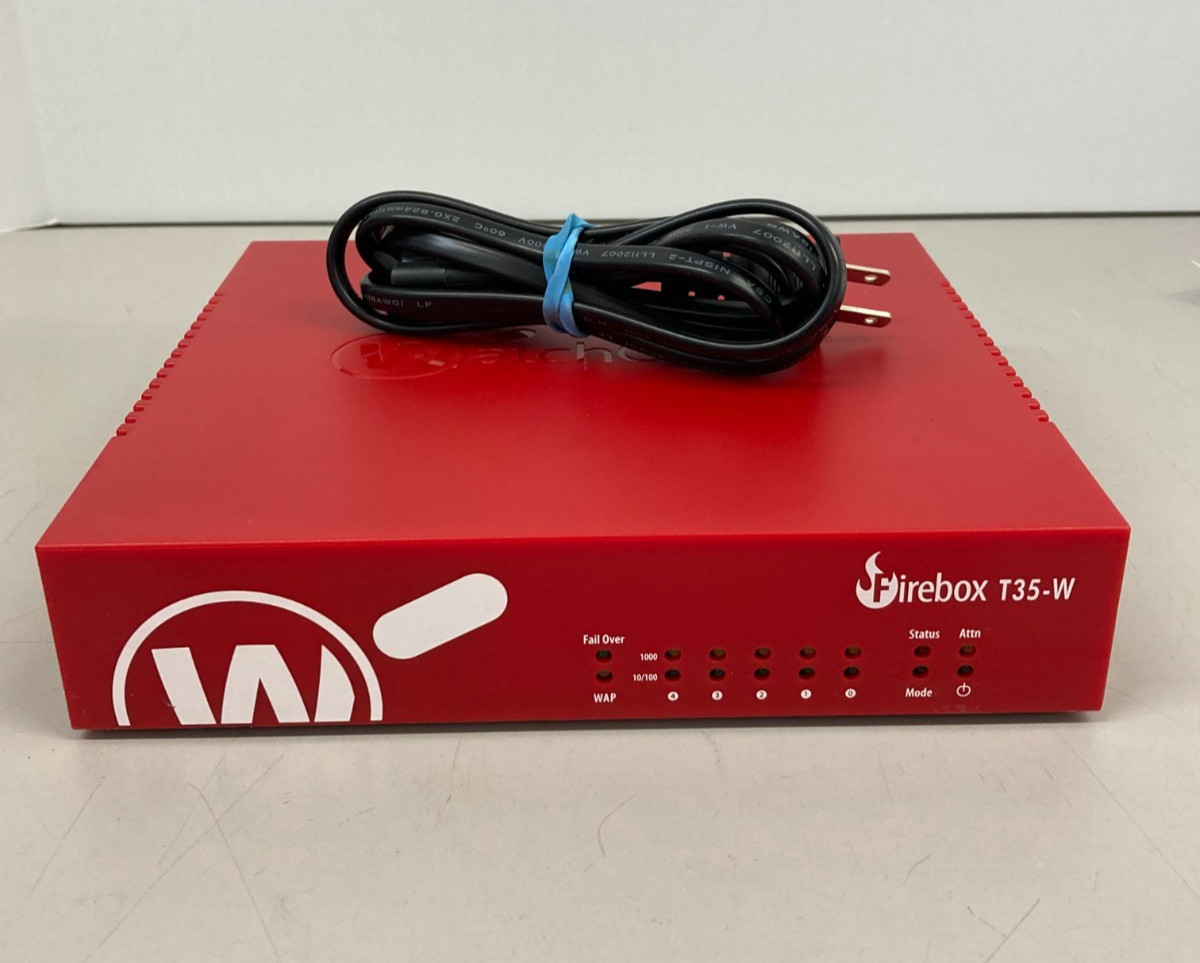WatchGuard Firebox T35-W Network Security Firewall Appliance MS3AE5W