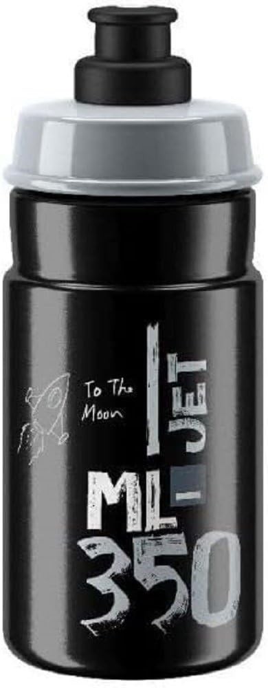 Elite Jet 66 mm youth bottle 350 ml black