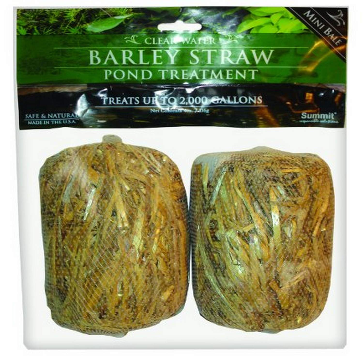 Summit...responsible solutions Summit 125 Clear-Water Barley Straw 2Pack