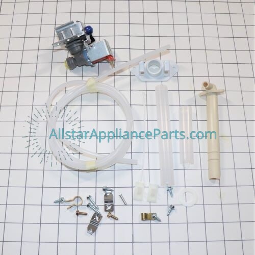 Whirlpool, Water Valve Kit (W10498974 Valve)(W10823511 Water Line 1/4 inch 72")