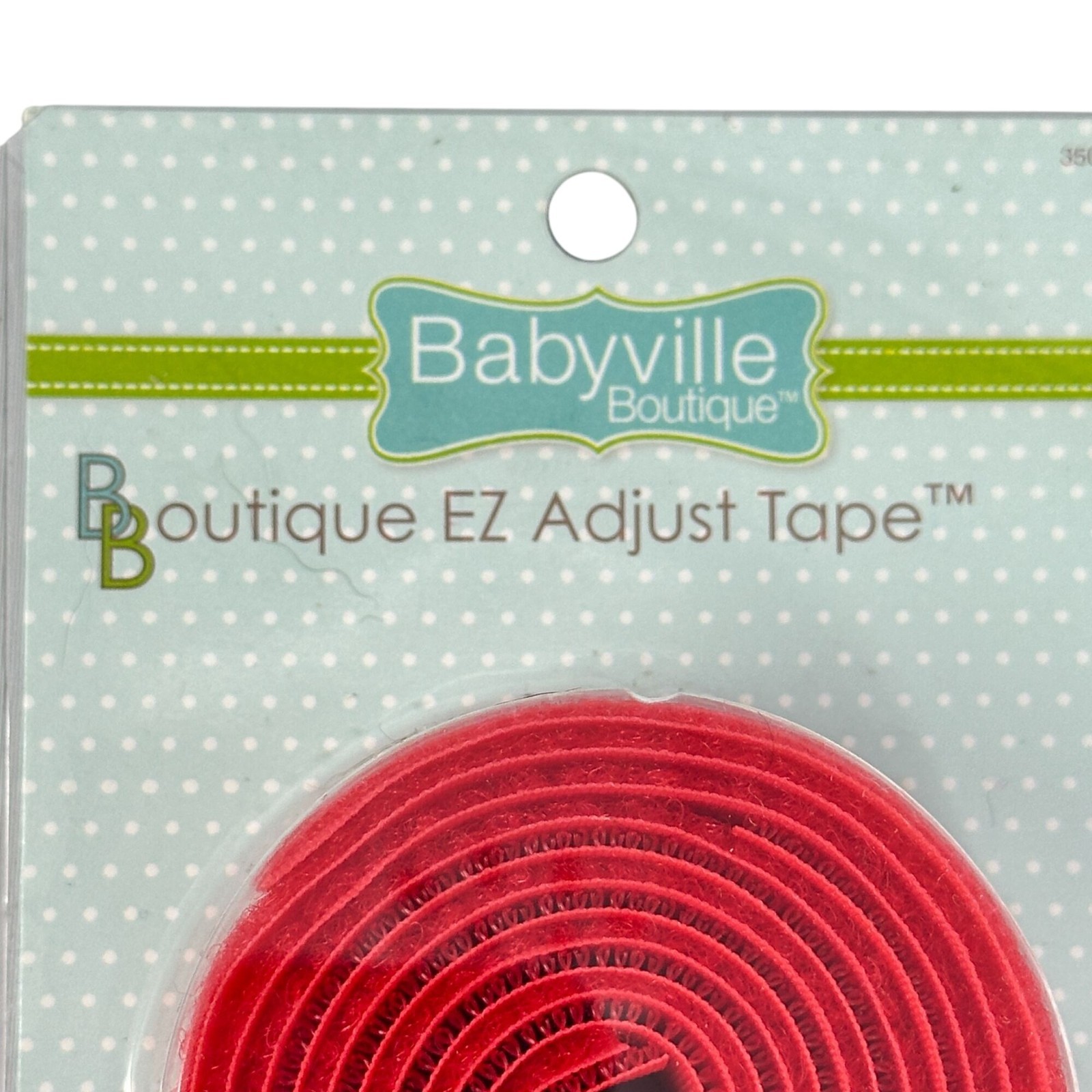 Discontinued Babyville 35071 EZ Adjust Tape Hook Loop Red DIY Cloth Diaper