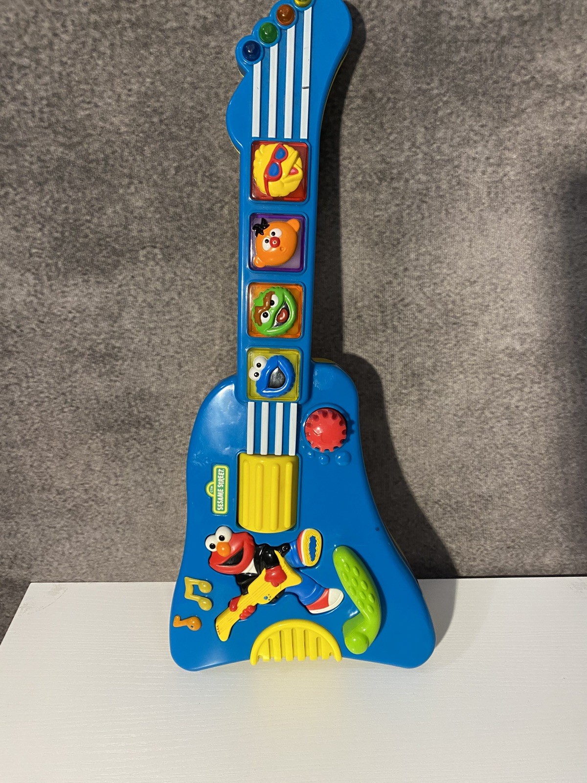 Vintage 1998 Tyco Sesame Street Elmo’s Rock & Roll Guitar - Tested & Works
