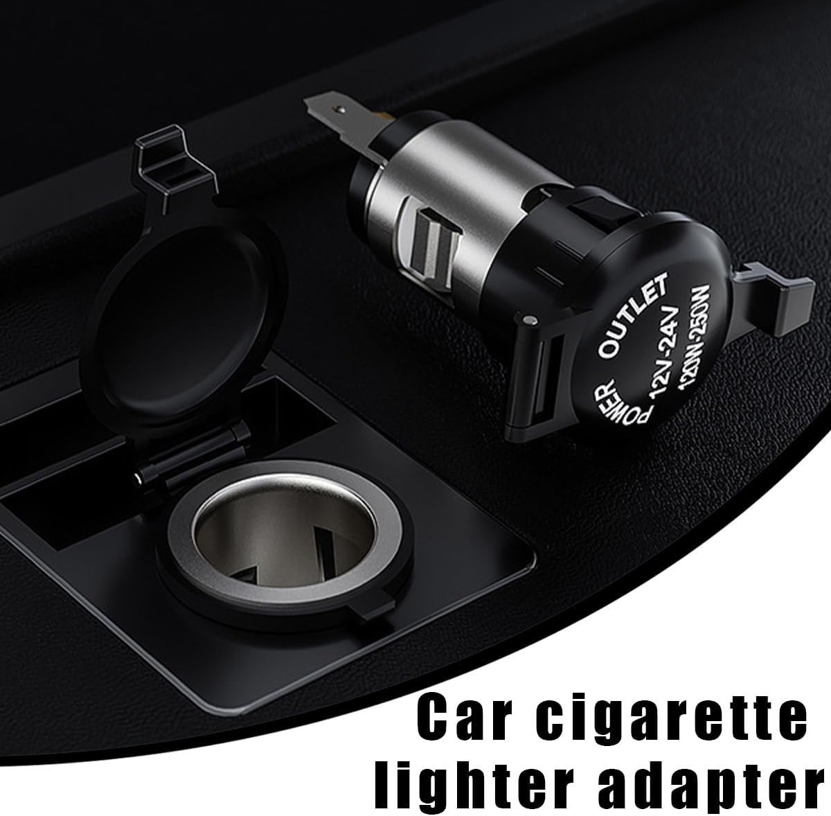 Cigarette Lighter Adapter for SUVs and Trucks with Power Outlet Functionality