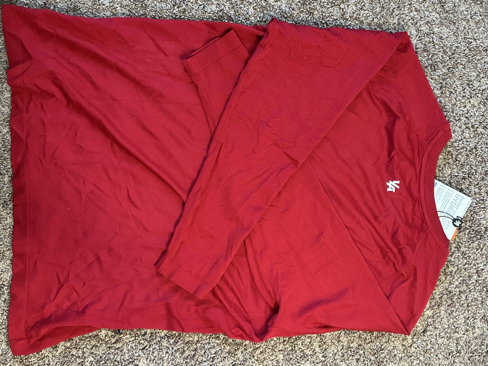 YoungLA 823 New Gen Compression Long Sleeve Base Layer Haute Red XL