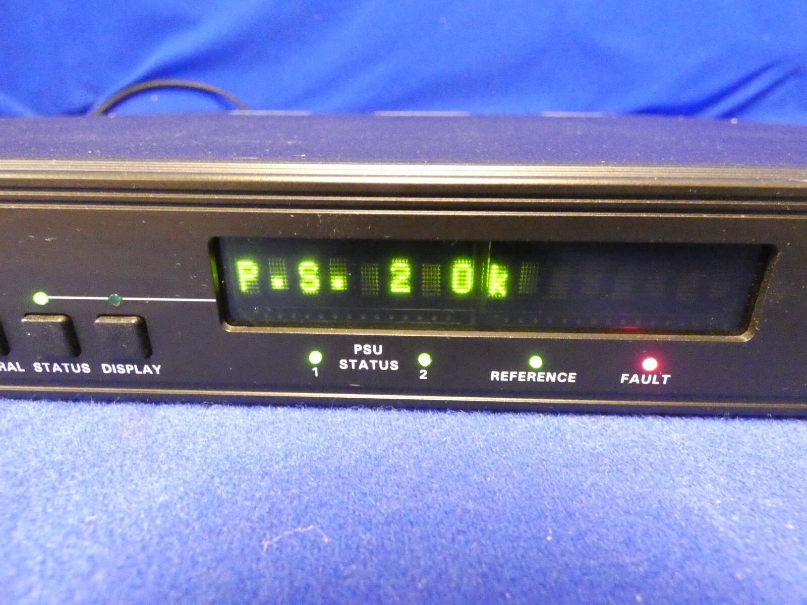 Evertz 5600MSC Master Clock/SPG w/ 2PS STGM, HTG T (tested-working fans ok)