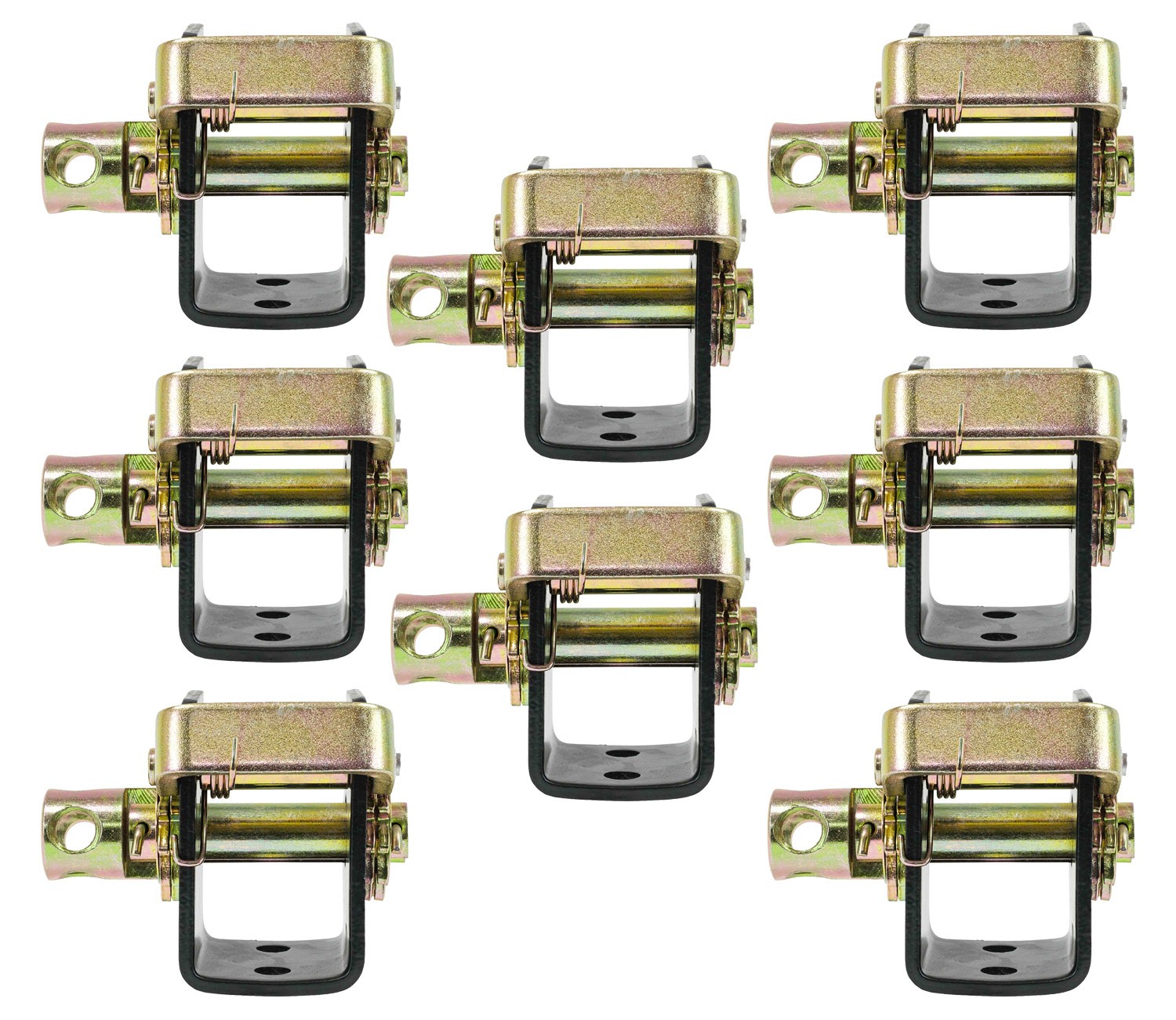 (8 Pack) Tow Dolly Lashing Winch (Right) Tie Down Truck Rack
