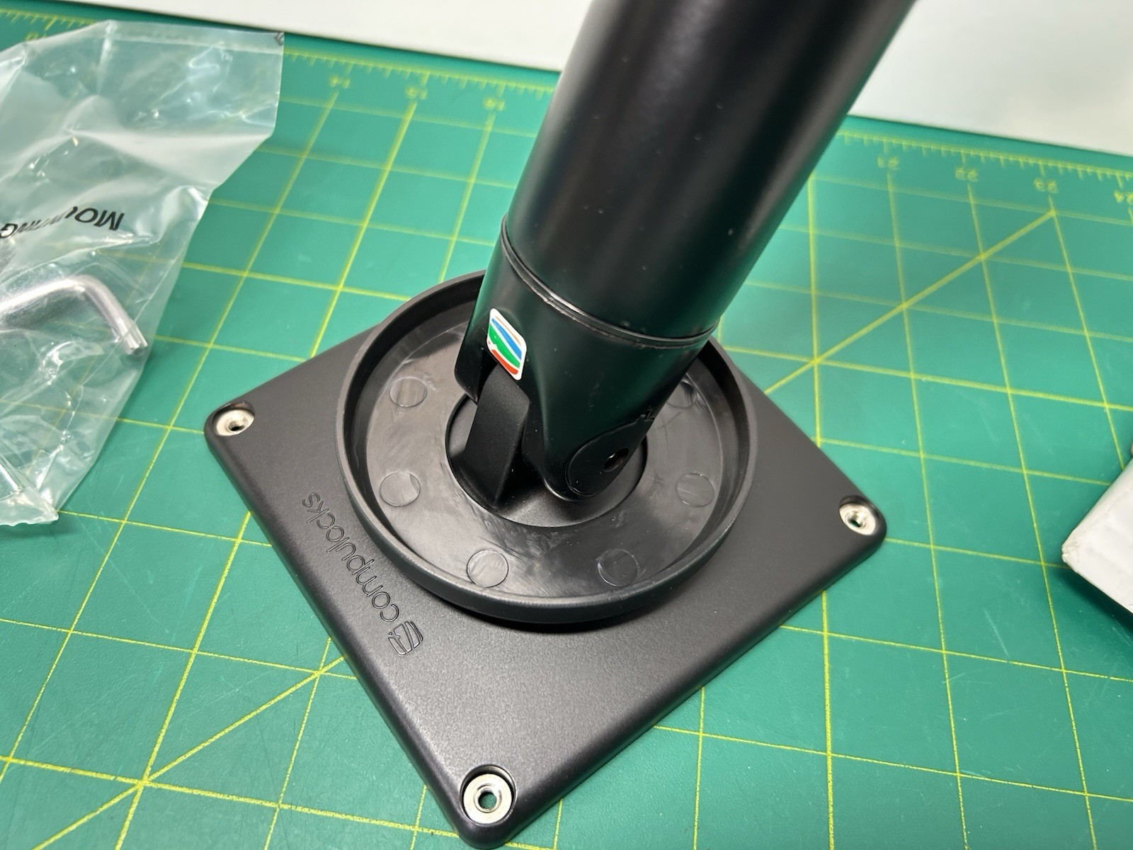 Compulocks Rise Pole Stand 20cm TCDP01-BM Black – iPad Tablet Mount