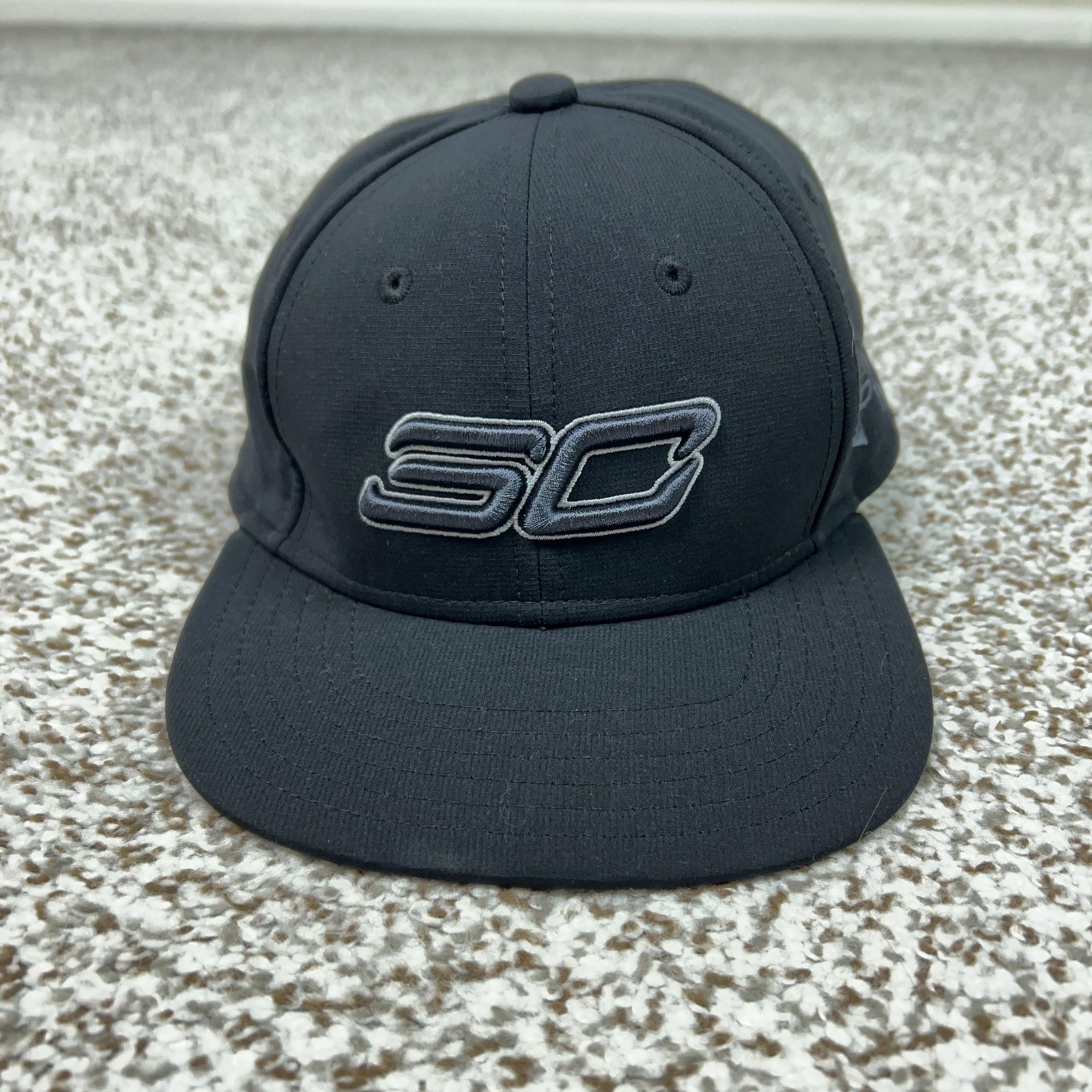 Under Armour Curry SC Hat Cap Snap Back Youth One Size Black Basketball Boys