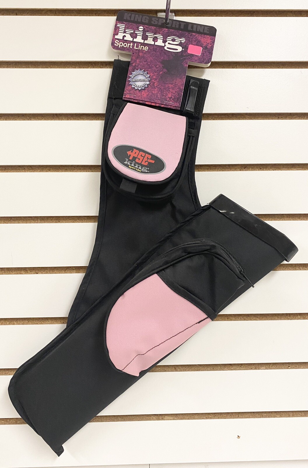 NEW PSE ARCHERY SUPREME LITE TARGET HIP QUIVER, PINK, RIGHTHAND