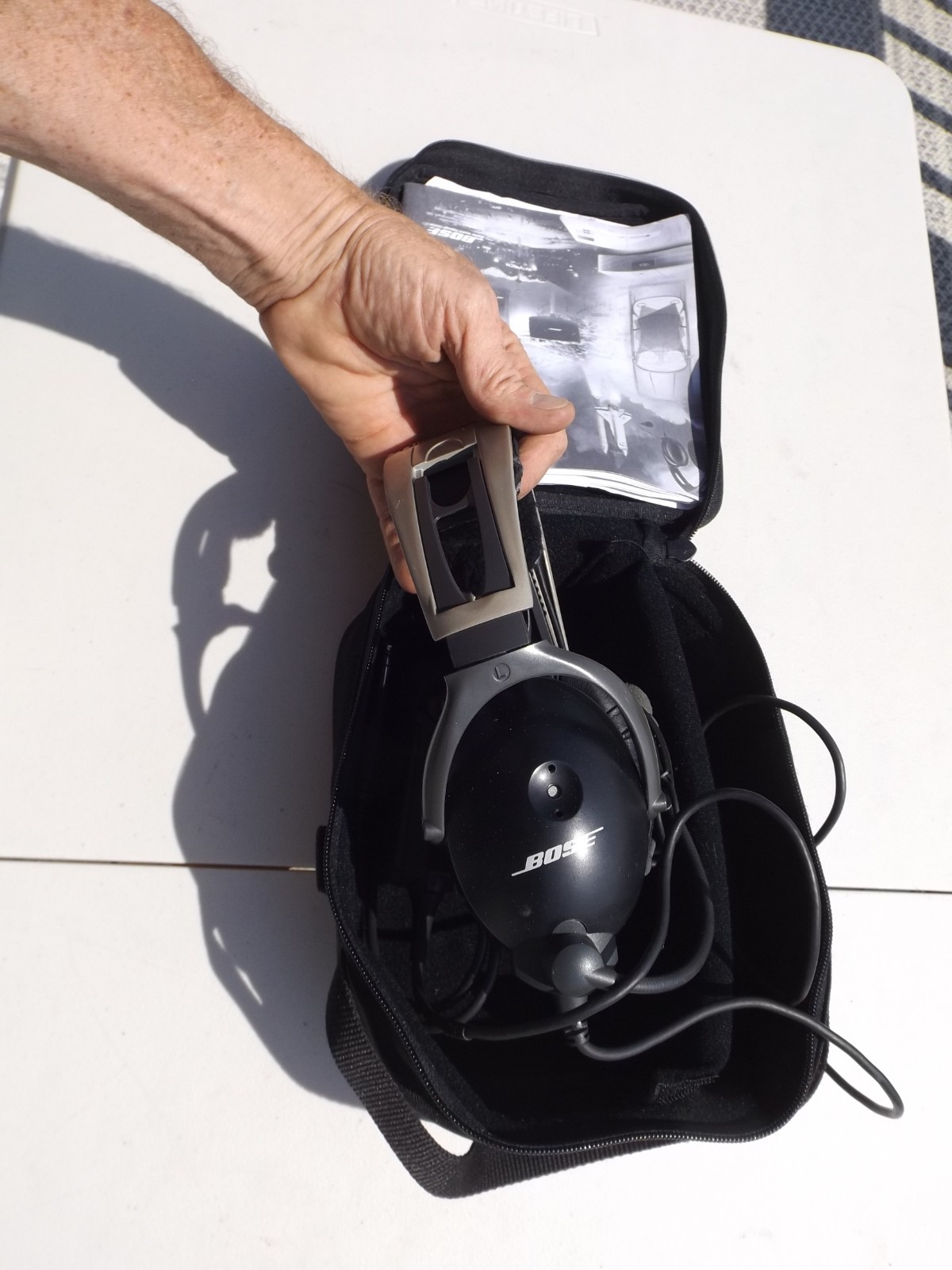 Used Bose X Aviation Headset AHX-32-01
