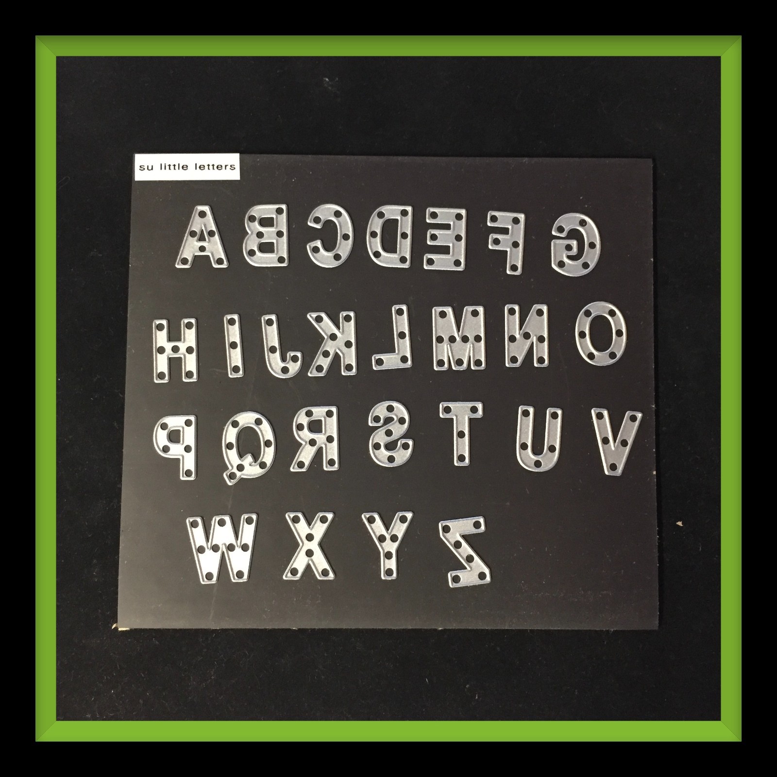 Stampin' Up! LITTLE LETTERS DIES - Complete Set #5010