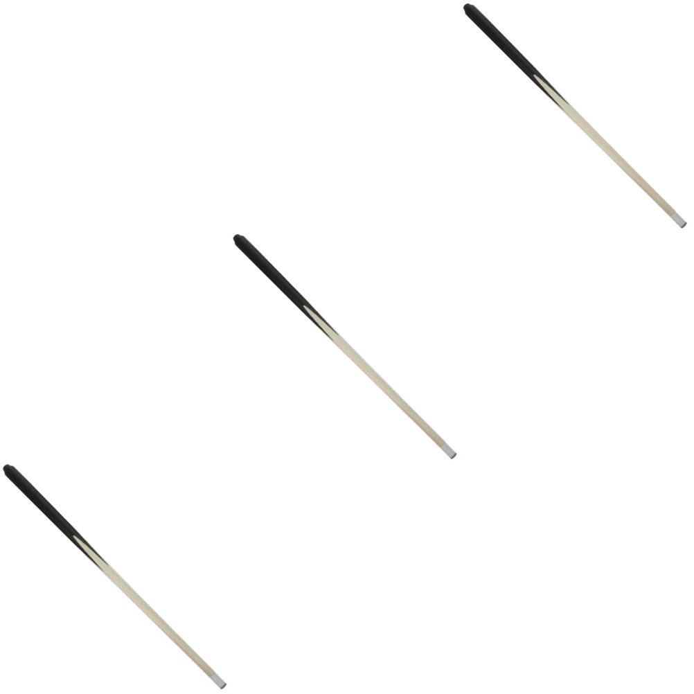 3 Count Child Size Pool Table Sticks Shorty Cue One Piece Junior Cues for Kids