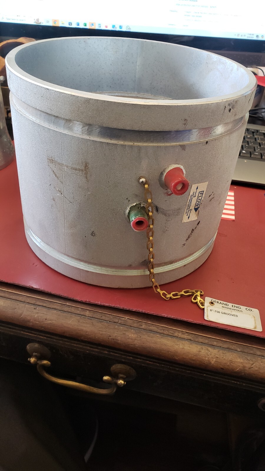 GERAND ENGINEERING 8" IPS Style 750 Flow Meter Grooved End( G2-5B)