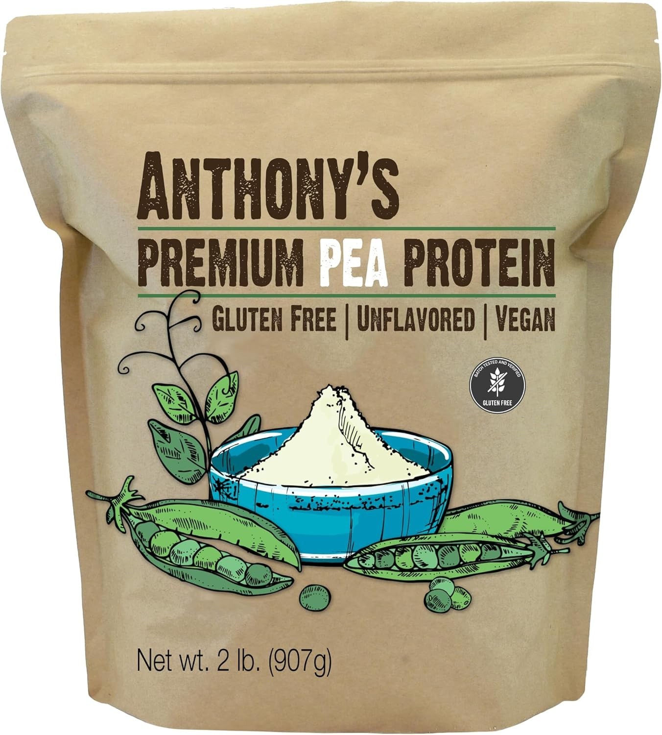 Keto-Friendly Pea Protein Powder - Plant-Based