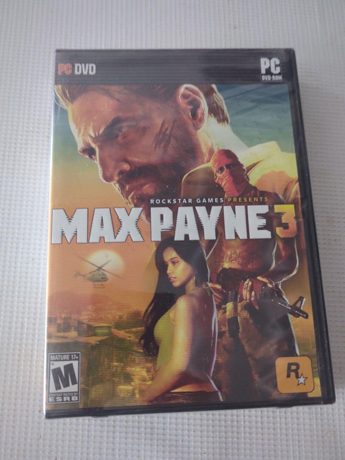 Max Payne 3 PC Video Game Brand New Factory Sealed Rockstar Games NIB