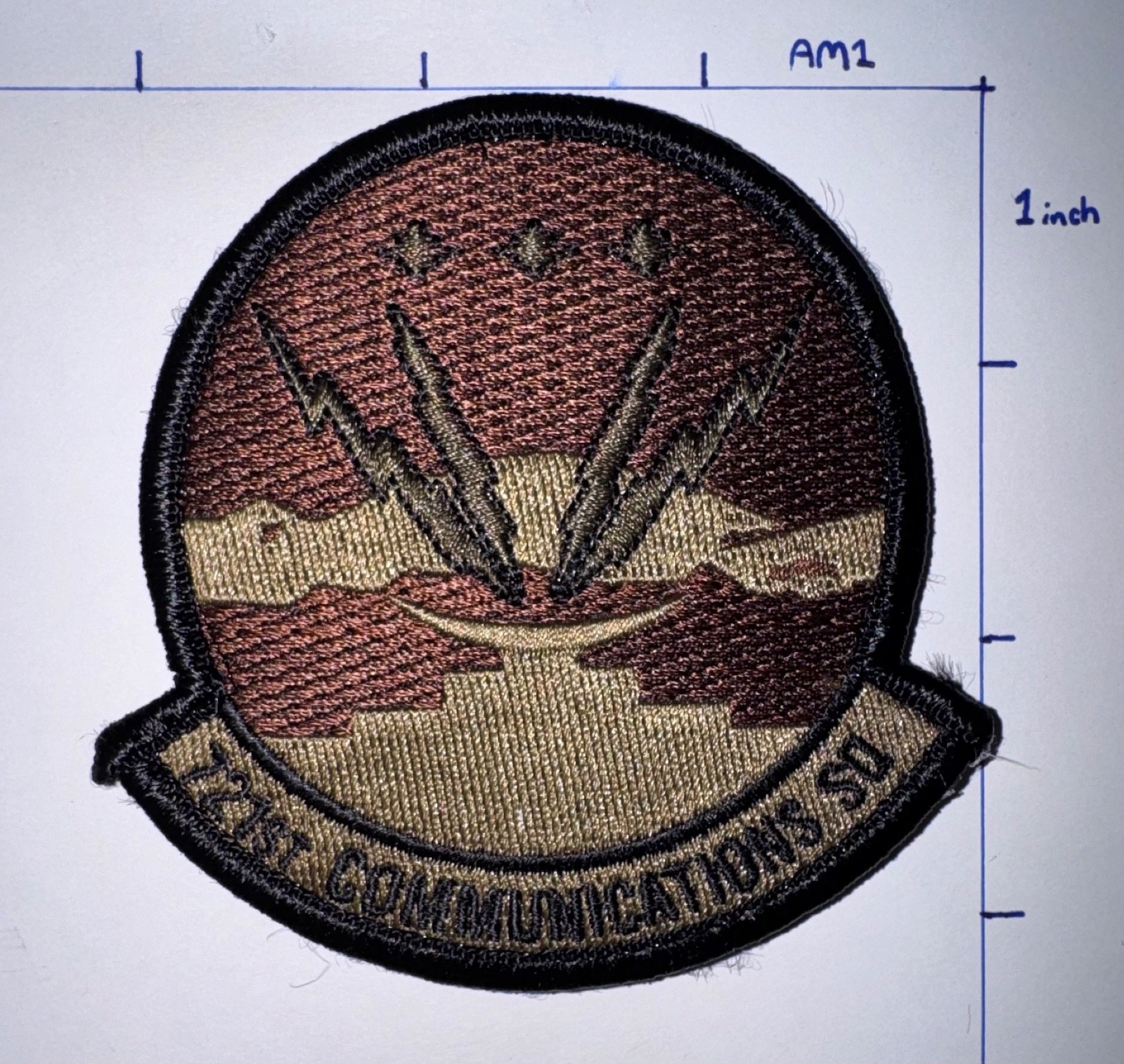 USAF 721st Communications Squadron Patch