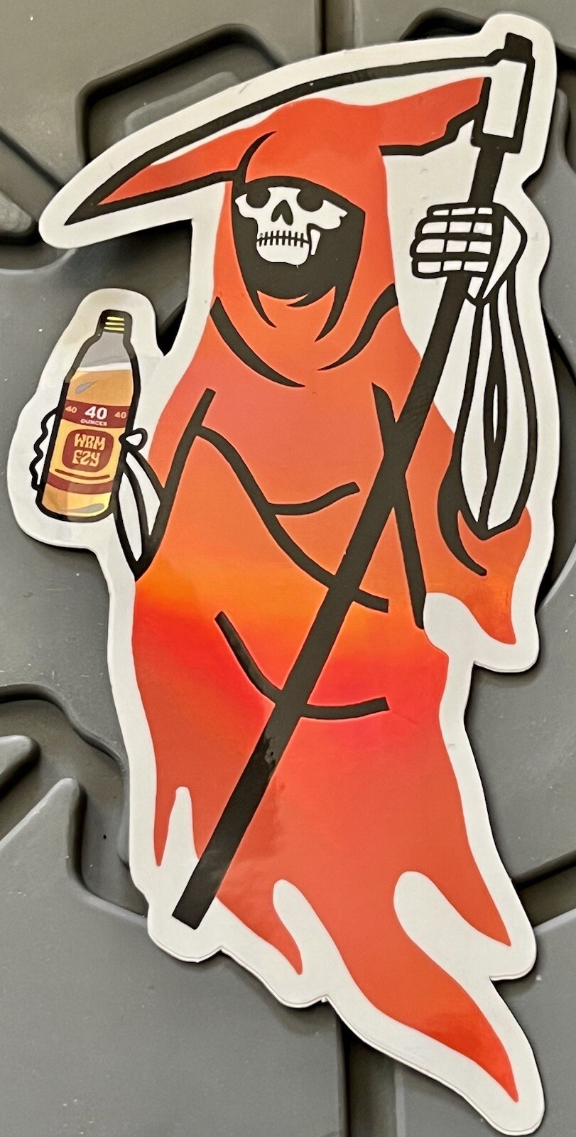 WRMFZY “40 Oz Reaper” Sticker