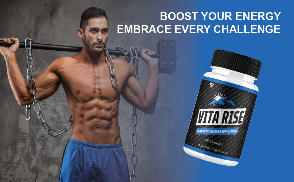 VitaRise Caps, VitaRise Maximum Performance Supplement (60 Capsules)