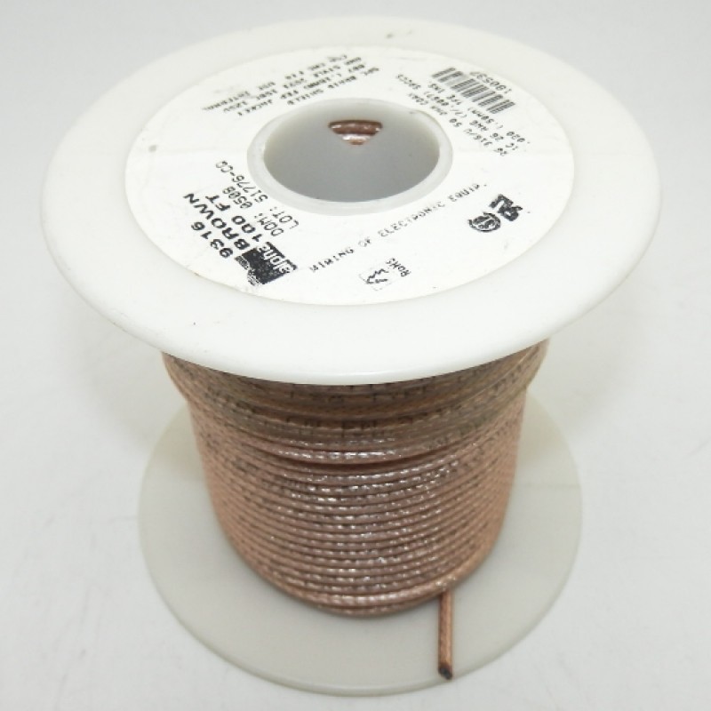 Alpha Wire 9316-BR002 7x.0067 Coaxial Cable