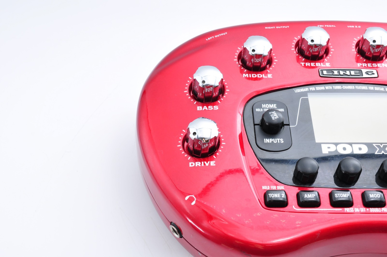 LINE6 POD X3 Multi-Effects w/Adapter Working QC22186