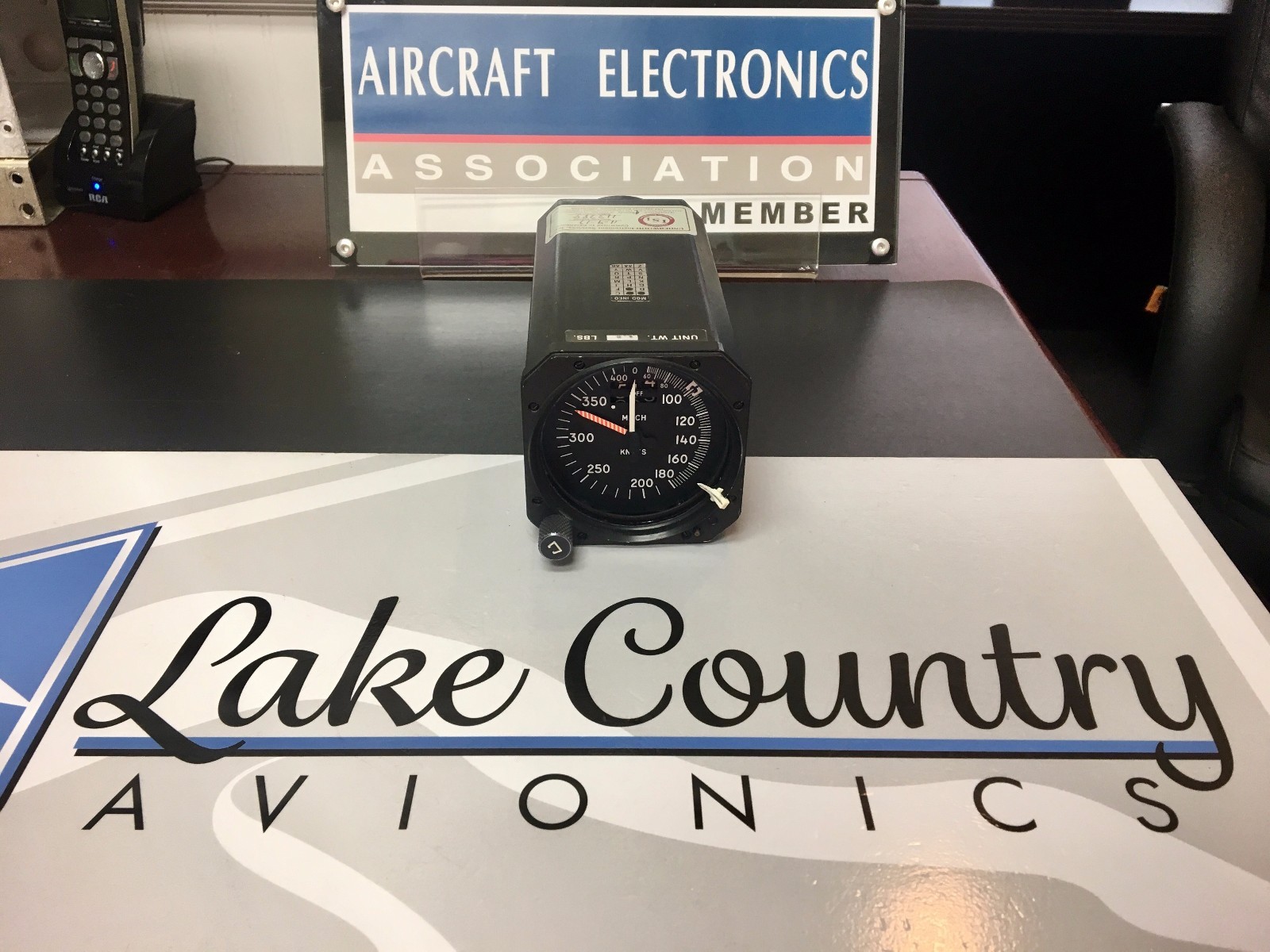 Mach Airspeed Indicator 32755-495 w/ August 2017 Repaired 8130