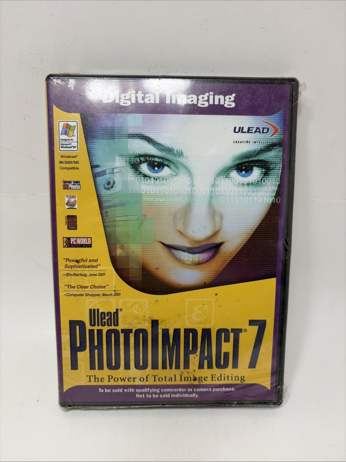 PhotoImpact 7 (2001) for Windows Photo Image Editor  *Sealed * Ulead