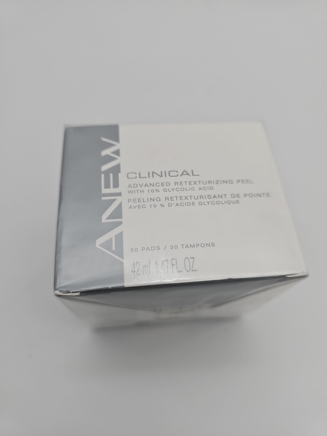 Avon Anew Clinical Advanced Retexturizing Facial Peel 30 Pads 1.47 fl oz