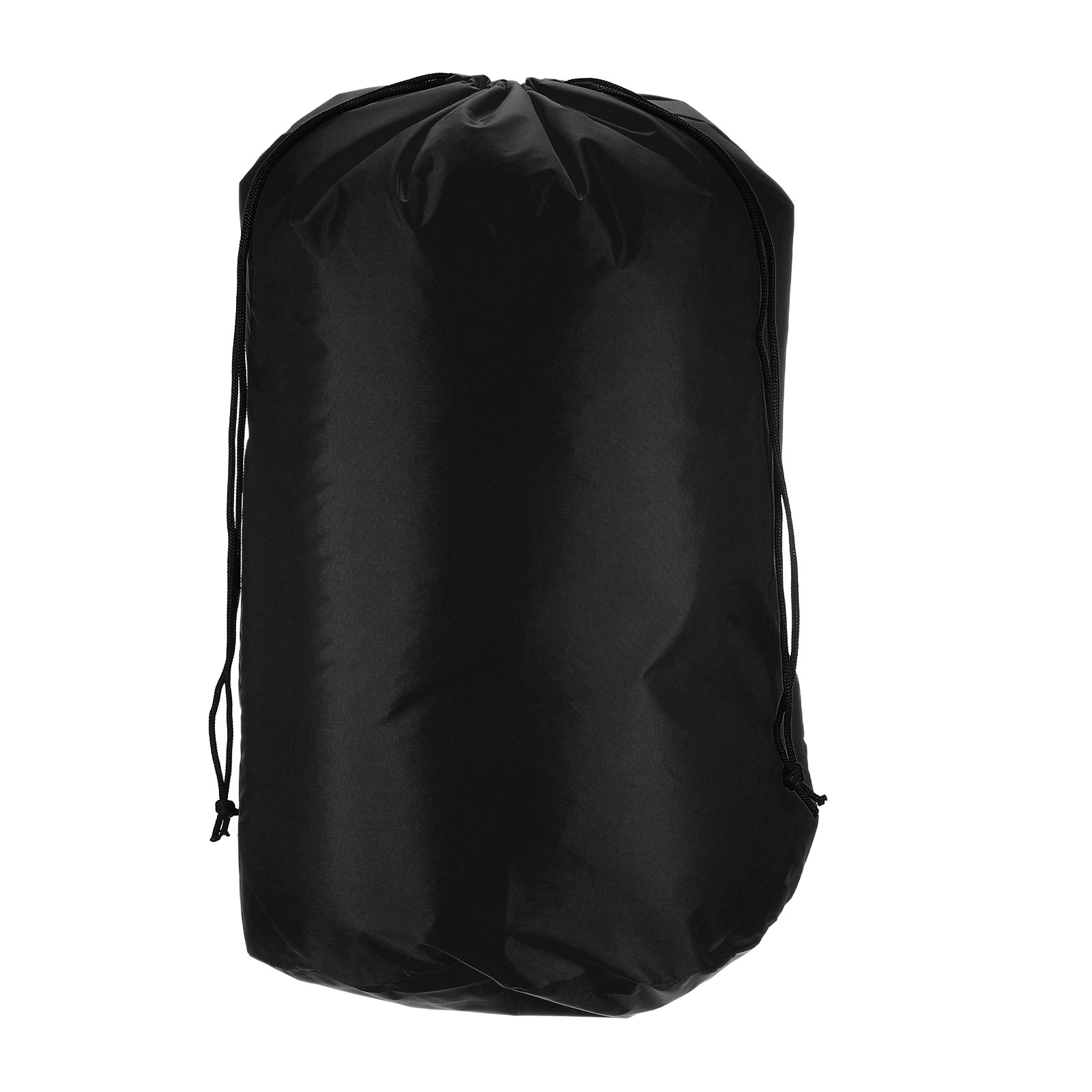 Stuff Sack, Nylon Waterproof Storage Sacks, 15x30Inch (Black)