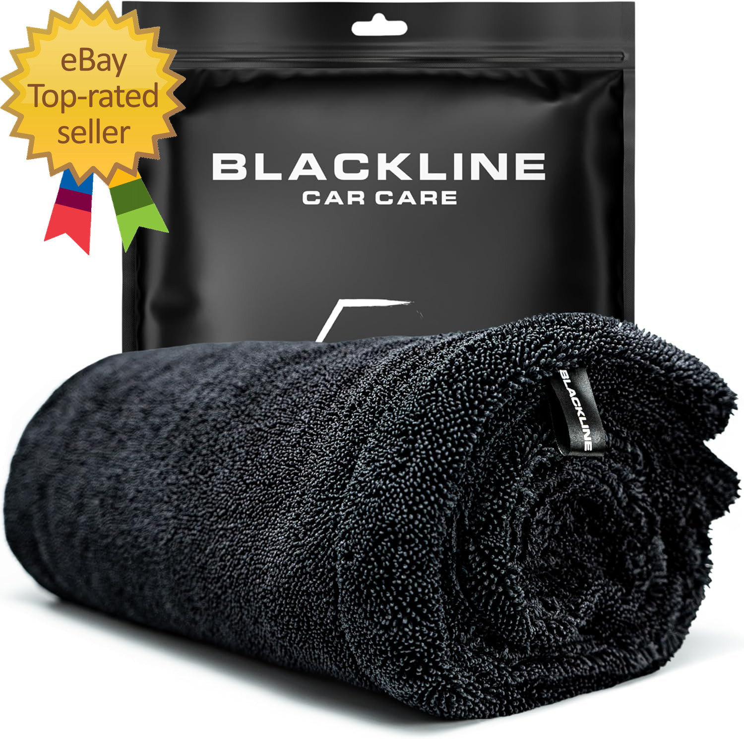 24"X36" Twisted-Loop Car Drying Towel 1300GSM Streak Free Lint Free Reusable