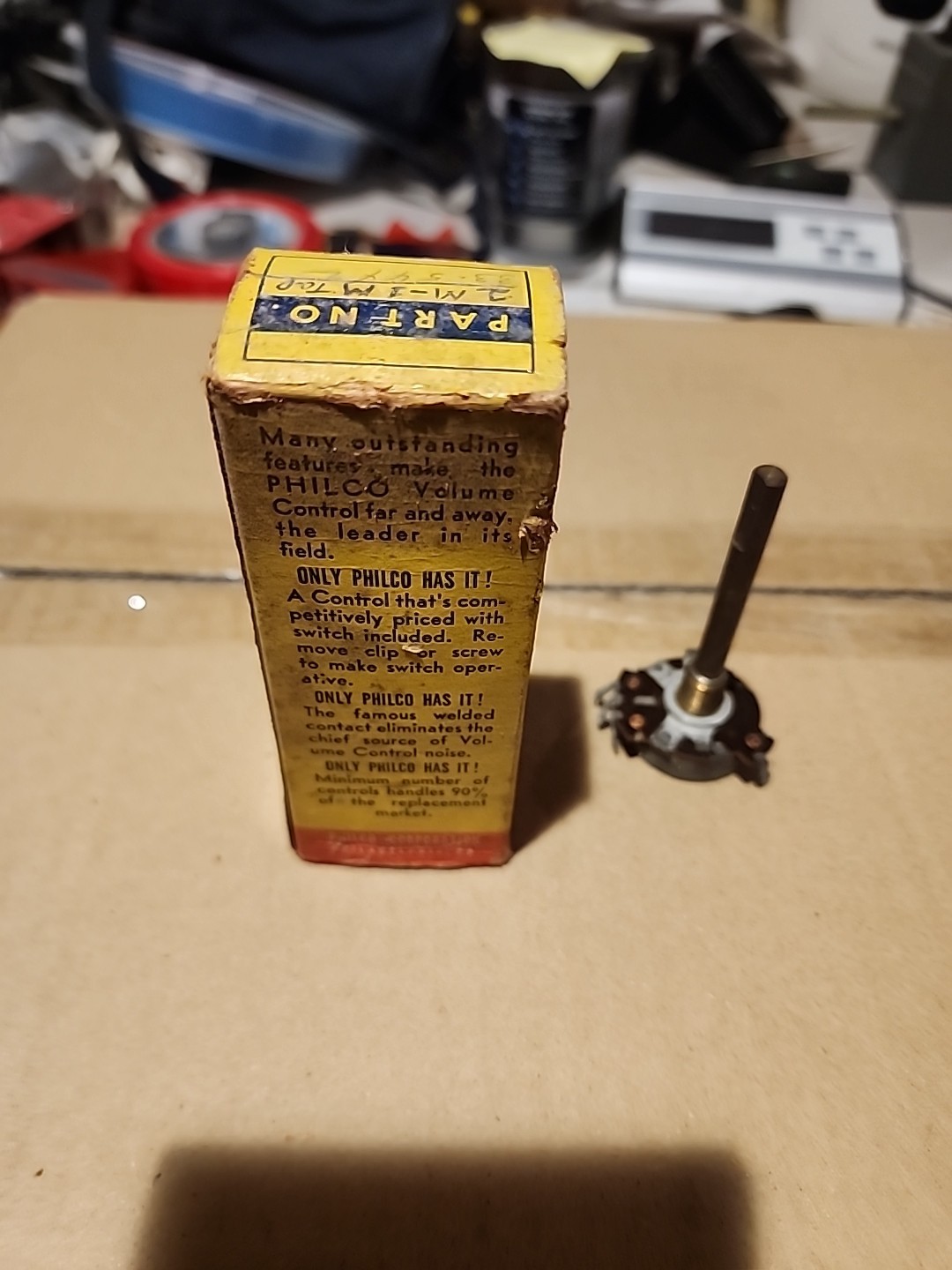 VTG NOS Philco 83-5442 Volume Potentiometer