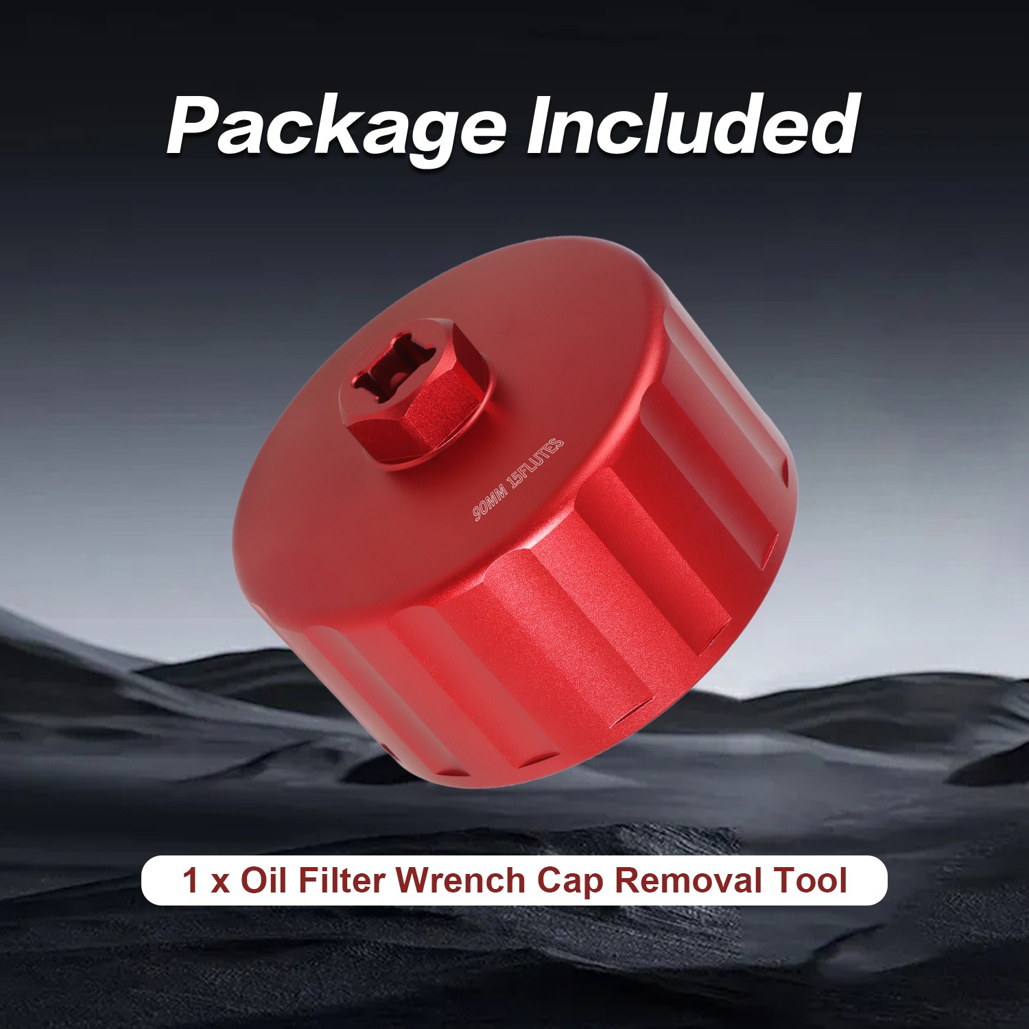 New Aluminium Alloy Oil Filter Cap Wrench for Jaguar Rover 3.0L 5.0L Engine
