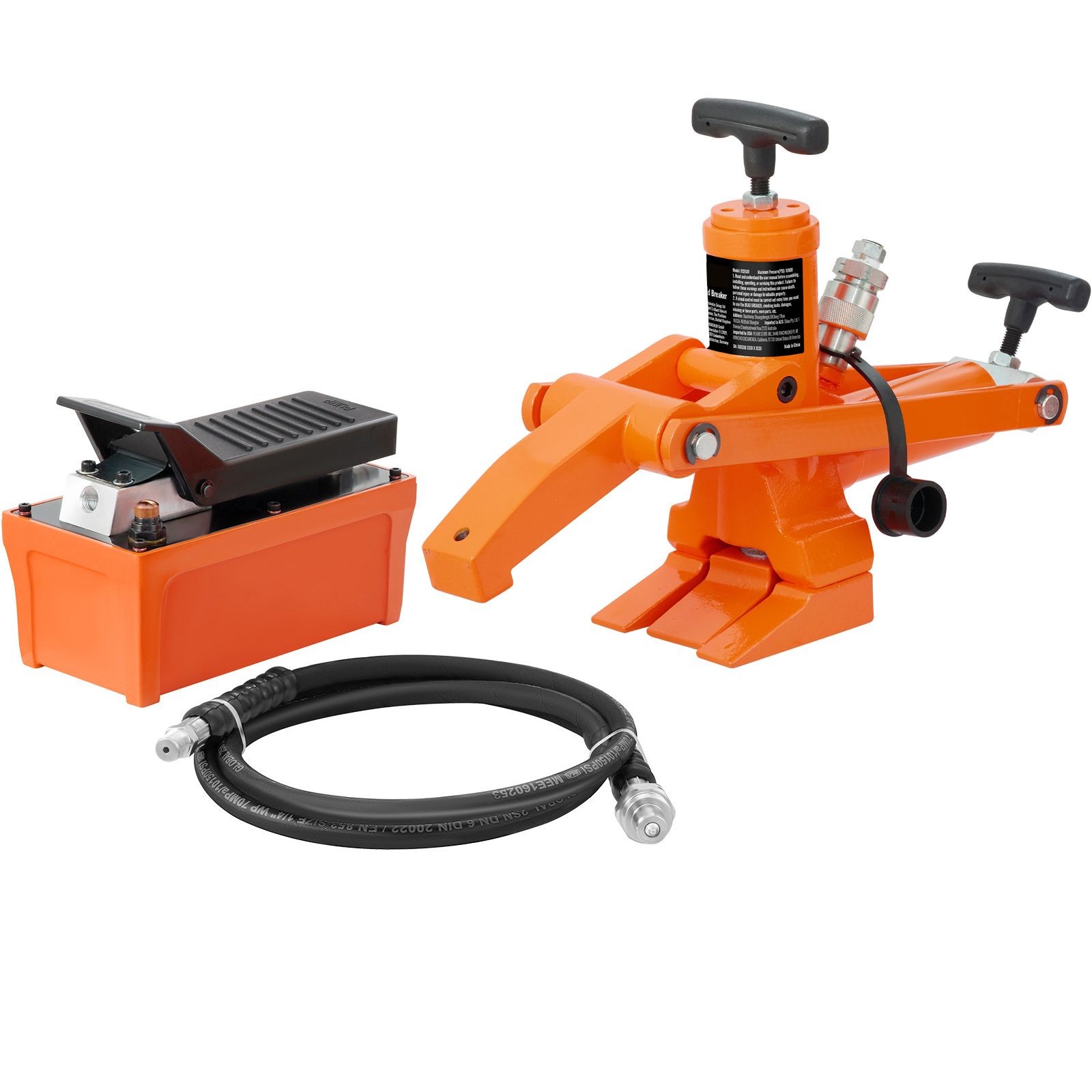 Steel Bead Breaker w/ 1000 PSI Hydraulic System, for Trucks & Buses