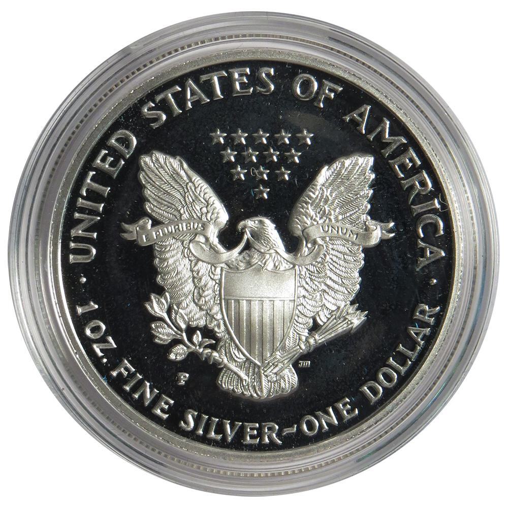 2000-P Proof American Silver Eagle (OGP)