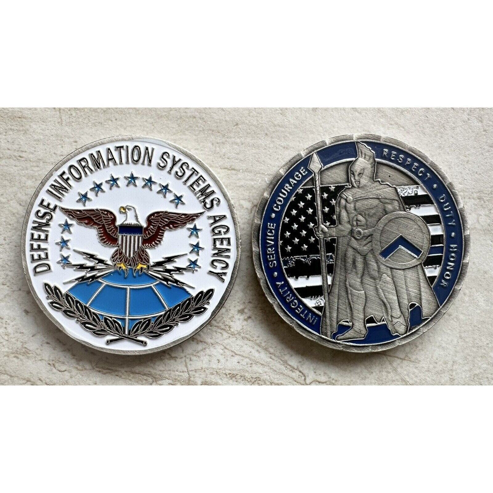 DISA Defense Information Systems Agency DoD Pentagon JT Military CHALLENGE COIN