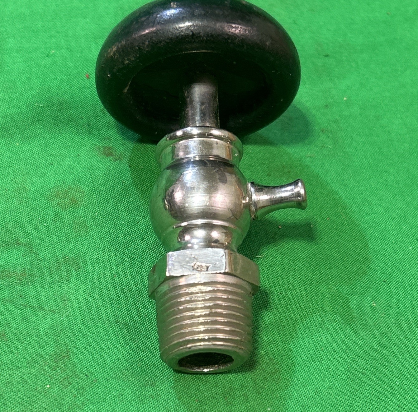 Vintage Chrome 3461 Consolidated Brass Co  Valve Propane Gas Refrigeration
