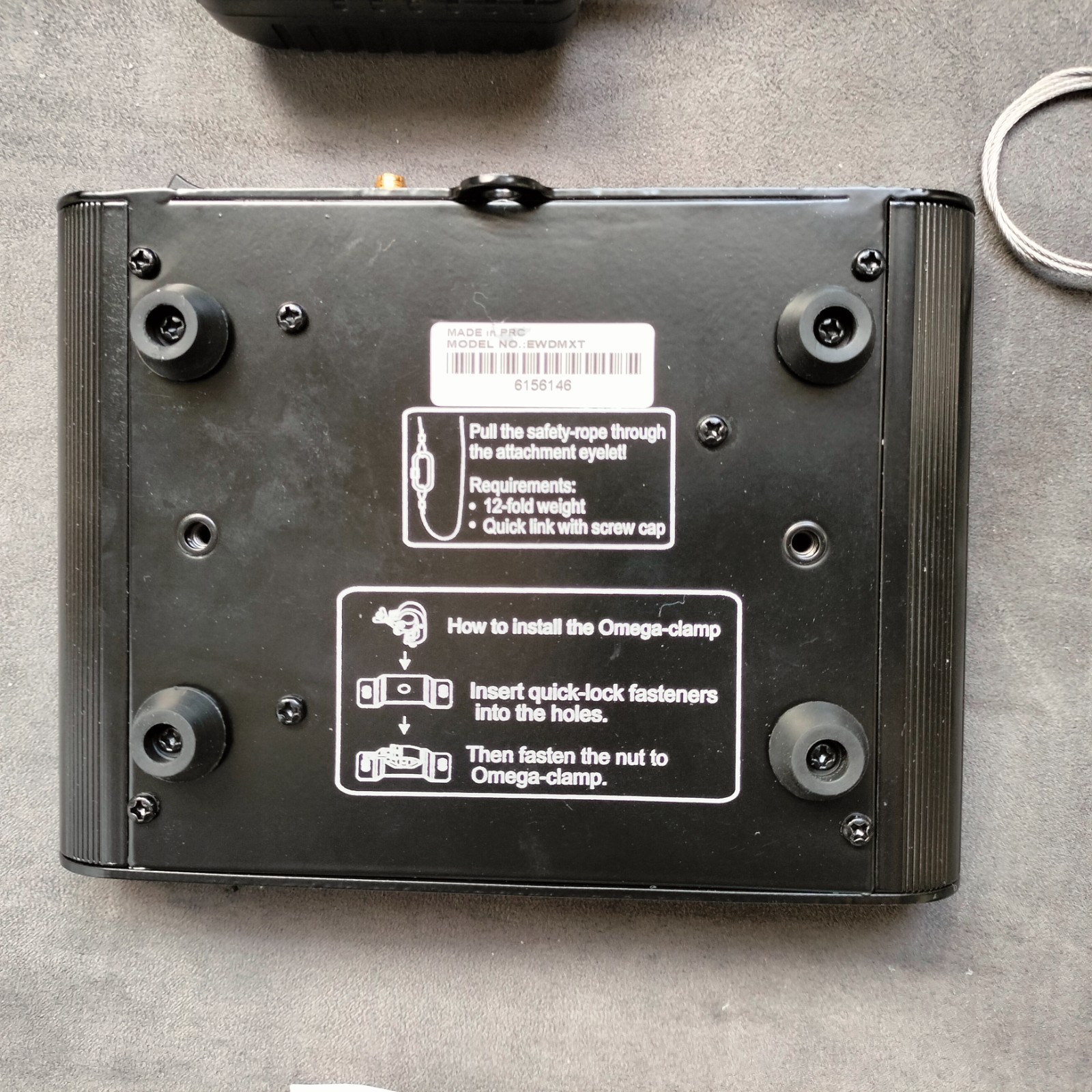 New open box Elation Professional EWDMXT 2.45 GHz DMX Receiver *Rare
