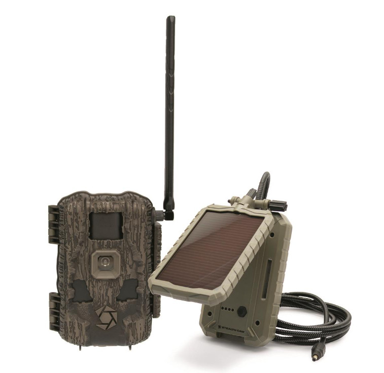 Stealth Cam Fusion Max 2.0 Cellular Game Camera W/ Solar Panel STC-FXWTX2SOLP