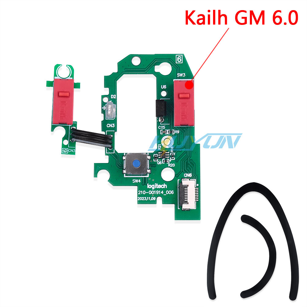 For Logitech MX Vertical Mouse's Encoder Wheel Scroll Switch Button Board