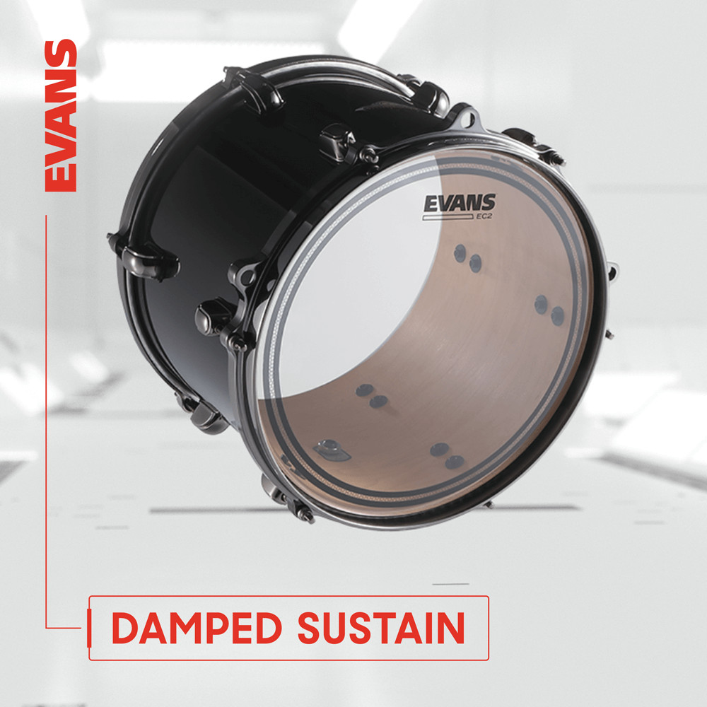 Evans EC2 Clear Drum Head, 6 Inch