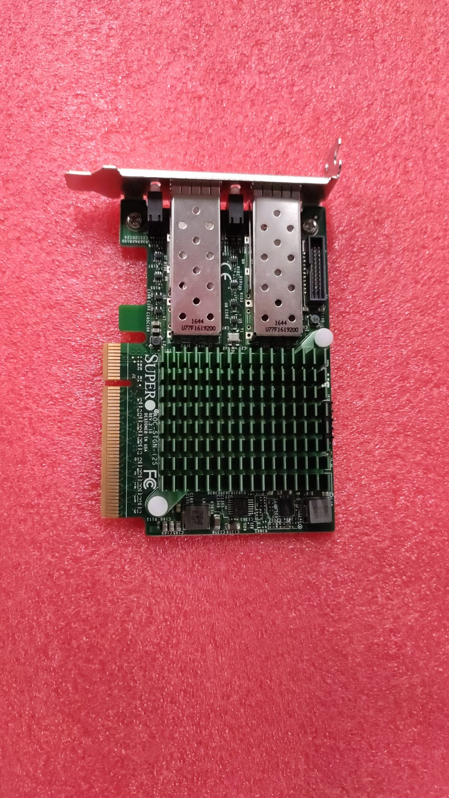 AOC-STGN-i2S Super-Micro Network Interface Controller X520-DA2 Rev2.0